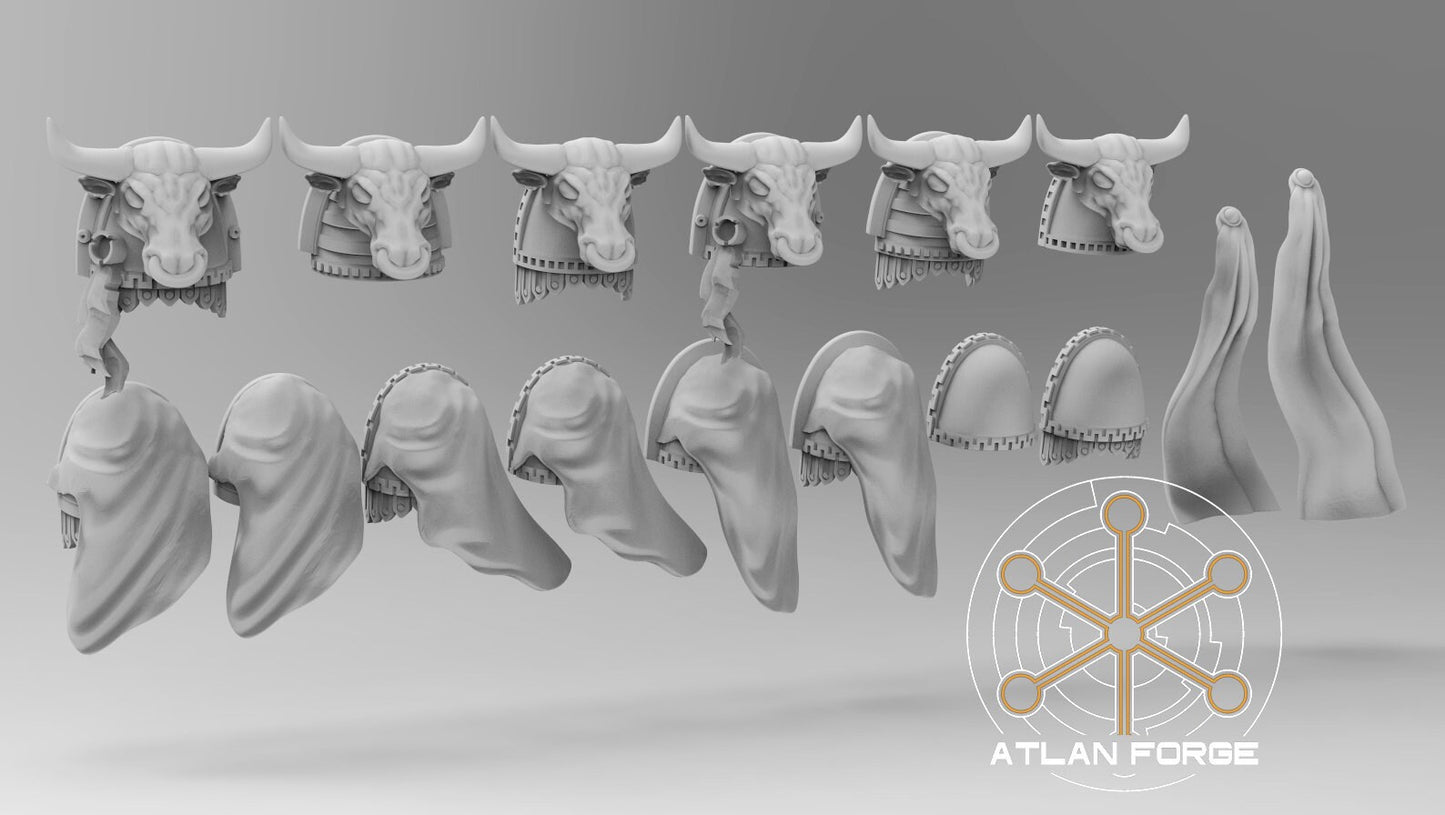 Minoan Ranged Agema (5-Unit Set) by Atlan Forge