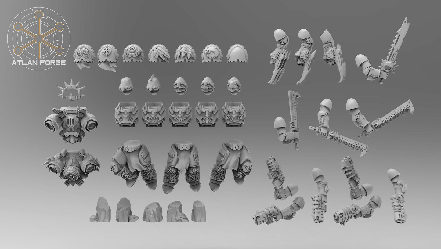 Wai Toa Kaiwhakangau (Hunters) (5-Unit) by Atlan Forge