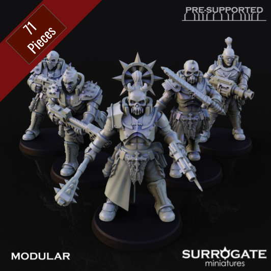 Cult of the Dark Hour (10-Unit Set) by Surrogate Miniatures