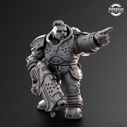 Steelwarden- Dwarves (5-Unit Kit or Single Model) by Adeptus Miniatures