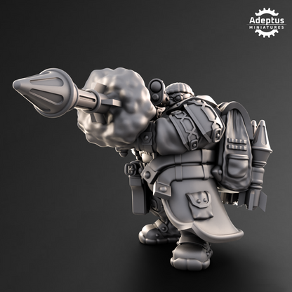 Kill Squad- Dwarves (10-Unit Kit or Single Model) by Adeptus Miniatures