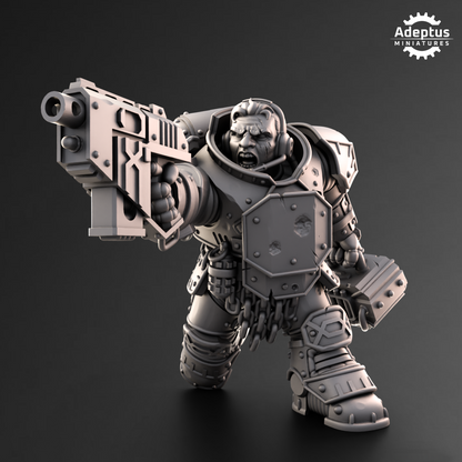 Kill Squad- Heavy Dwarves (11-Unit Kit or Single Model) by Adeptus Miniatures