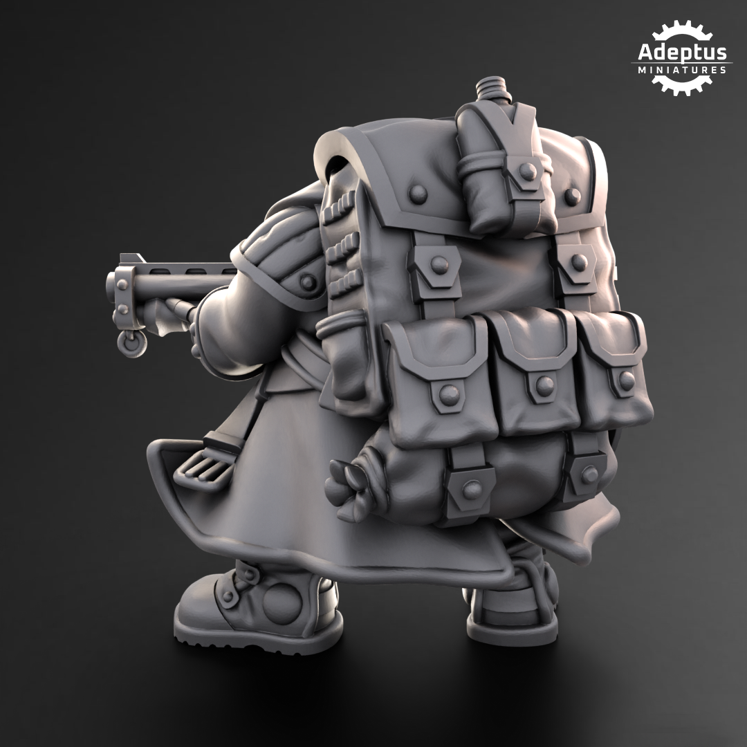 Emberguard- Dwarves (5-Unit Kit or Single Model) by Adeptus Miniatures