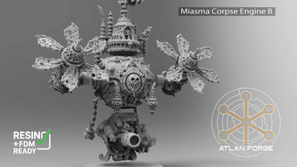 Miasma Corpse Engines (3-Unit Kit or Single Unit) by Atlan Forge