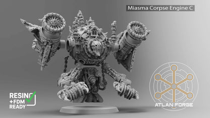 Miasma Corpse Engines (3-Unit Kit or Single Unit) by Atlan Forge