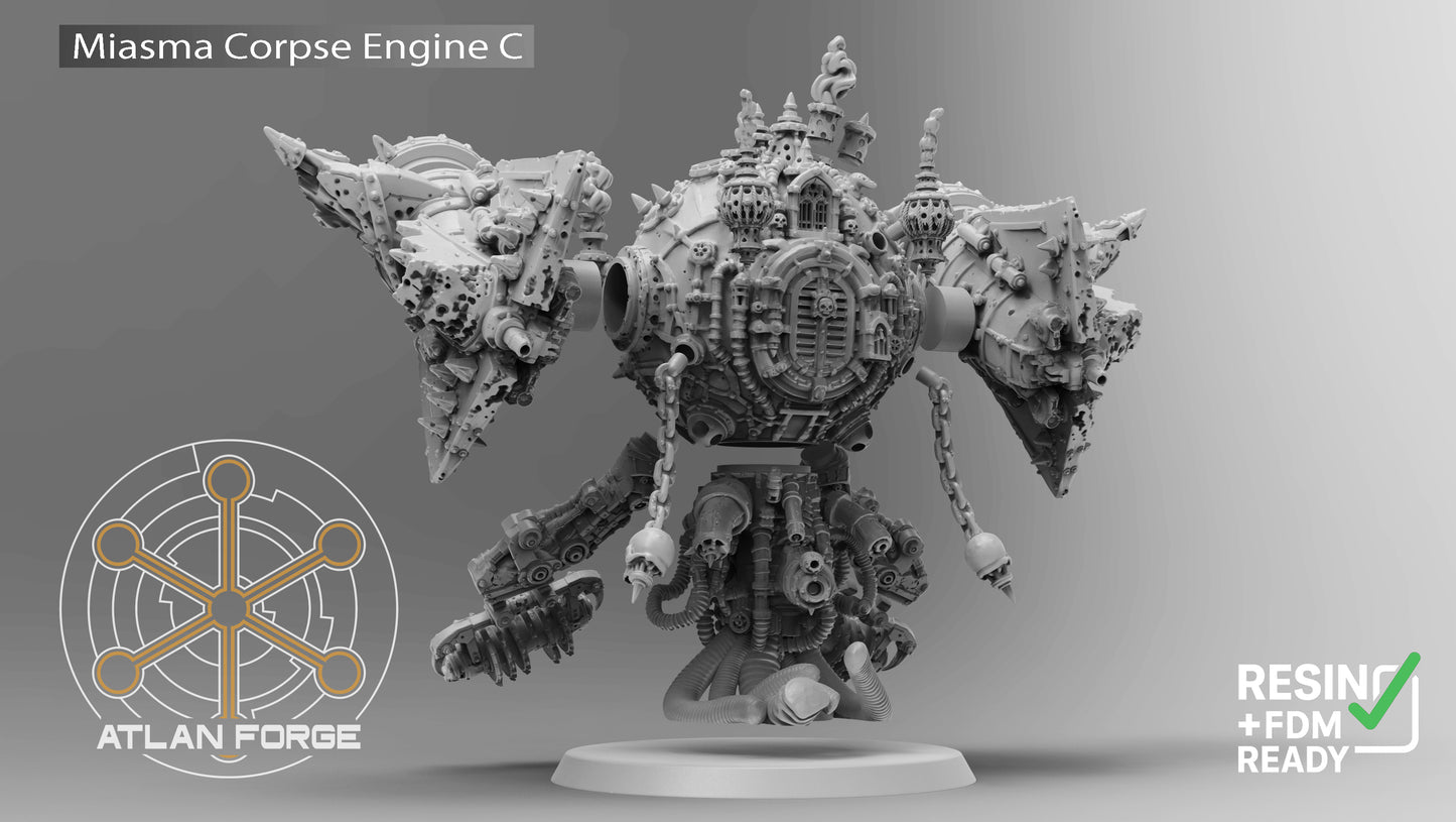 Miasma Corpse Engines (3-Unit Kit or Single Unit) by Atlan Forge