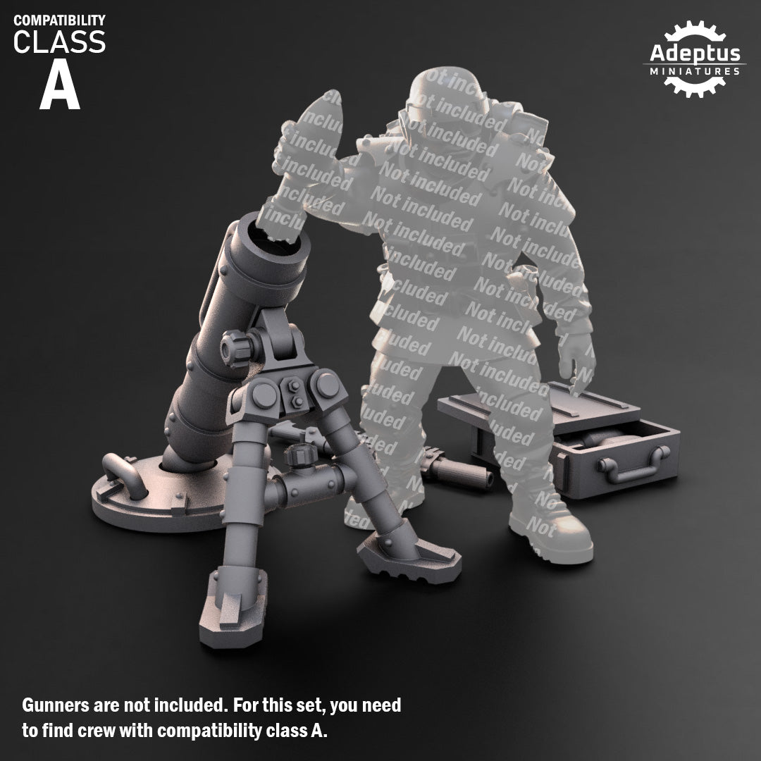 Winterline Forces -Heavy Weapons Squad (12-Unit Kit or Single Model) by Adeptus Miniatures