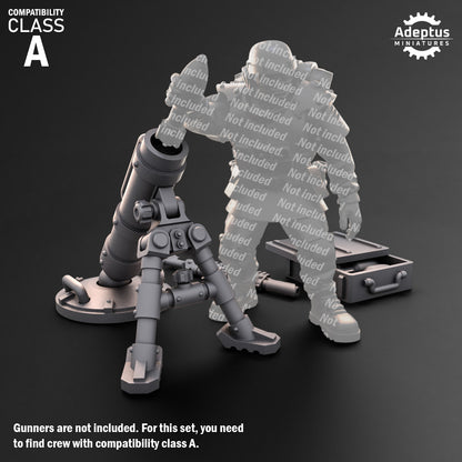 Winterline Forces -Heavy Weapons Squad (12-Unit Kit or Single Model) by Adeptus Miniatures