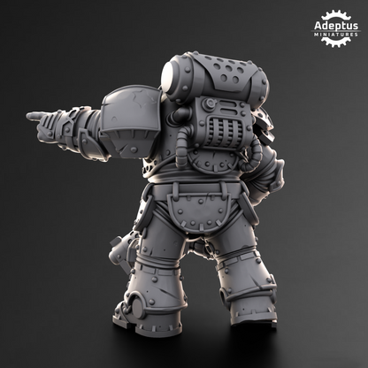 Steelwarden- Dwarves (5-Unit Kit or Single Model) by Adeptus Miniatures