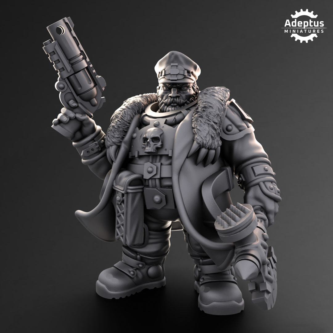 Emberguard- Dwarves (5-Unit Kit or Single Model) by Adeptus Miniatures