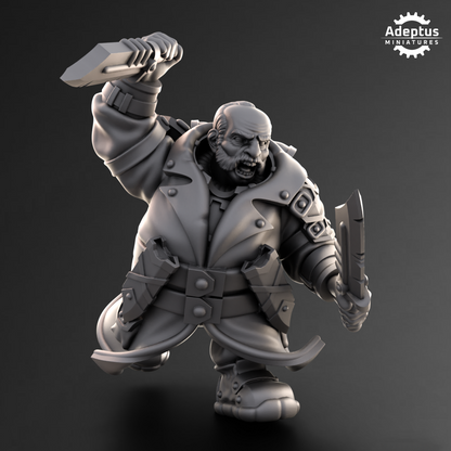 Kill Squad- Dwarves (10-Unit Kit or Single Model) by Adeptus Miniatures