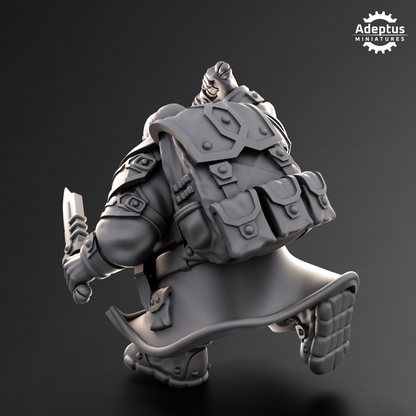 Kill Squad- Dwarves (10-Unit Kit or Single Model) by Adeptus Miniatures