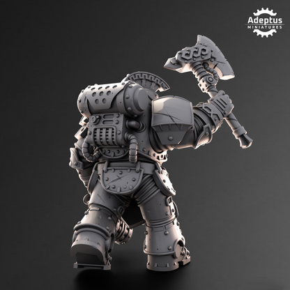 Steelwarden- Dwarves (5-Unit Kit or Single Model) by Adeptus Miniatures