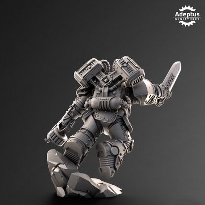 Kill Squad- Heavy Dwarves (11-Unit Kit or Single Model) by Adeptus Miniatures