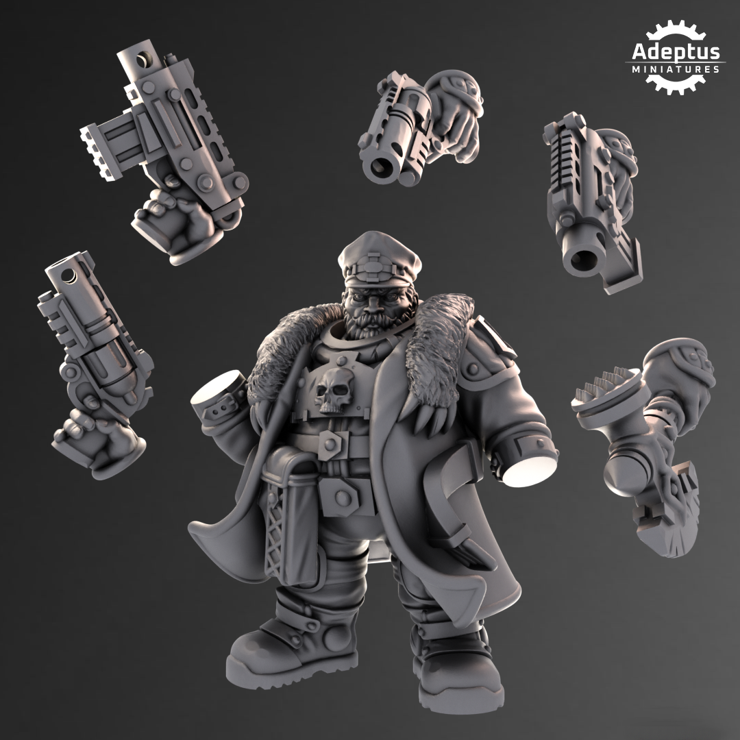 Emberguard- Dwarves (5-Unit Kit or Single Model) by Adeptus Miniatures
