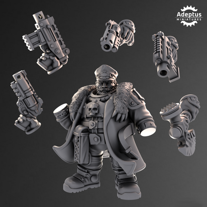 Emberguard- Dwarves (5-Unit Kit or Single Model) by Adeptus Miniatures