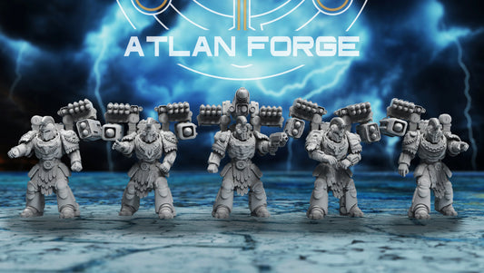 Minoan Astraponites (5-Unit Set) by Atlan Forge