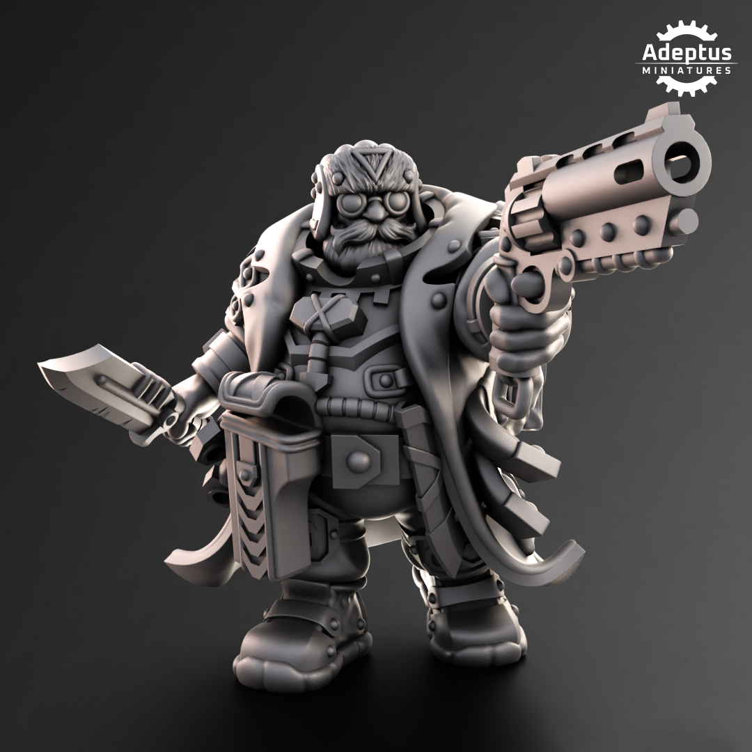 Kill Squad- Dwarves (10-Unit Kit or Single Model) by Adeptus Miniatures