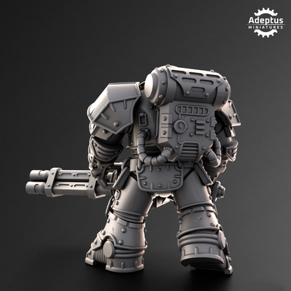 Kill Squad- Heavy Dwarves (11-Unit Kit or Single Model) by Adeptus Miniatures