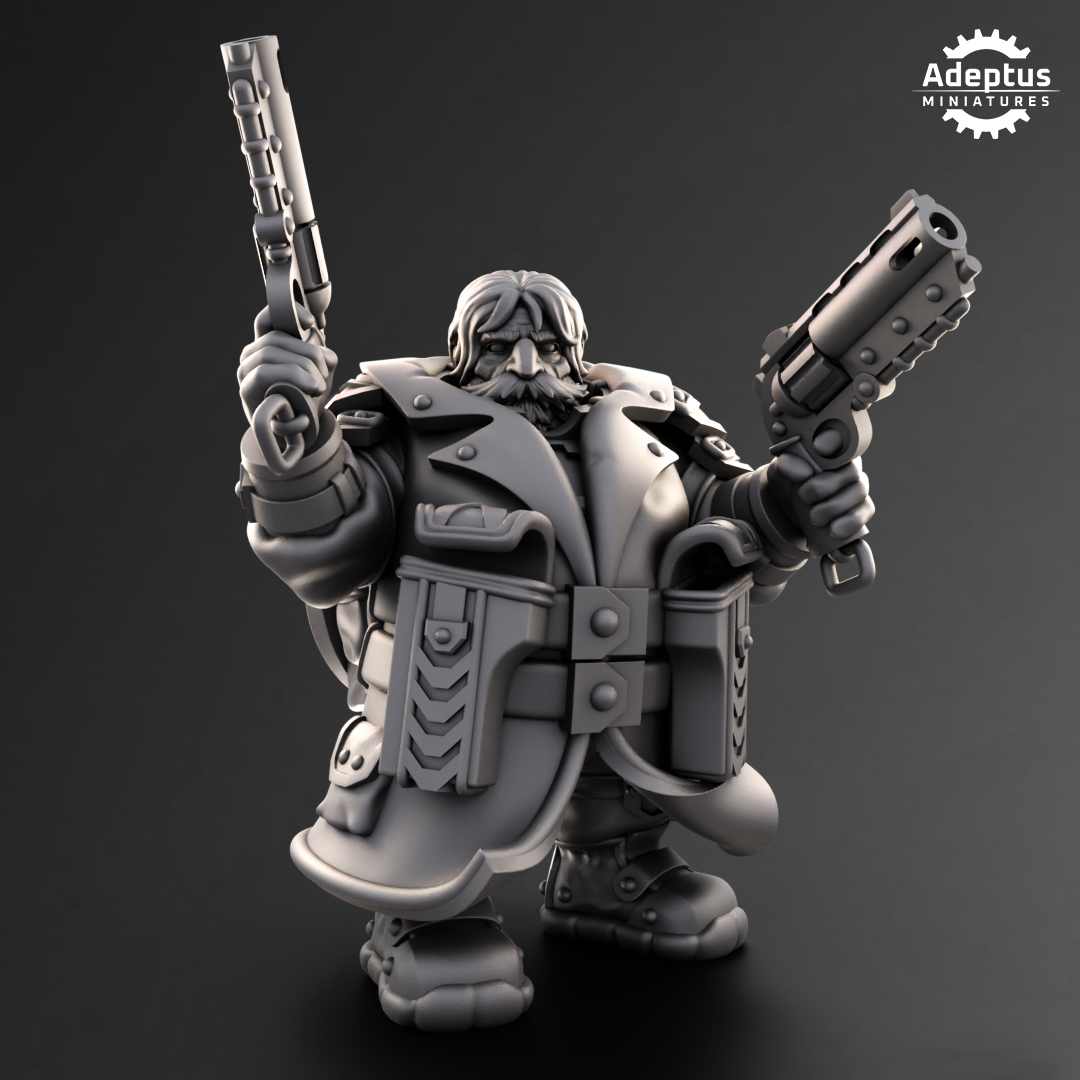 Kill Squad- Dwarves (10-Unit Kit or Single Model) by Adeptus Miniatures