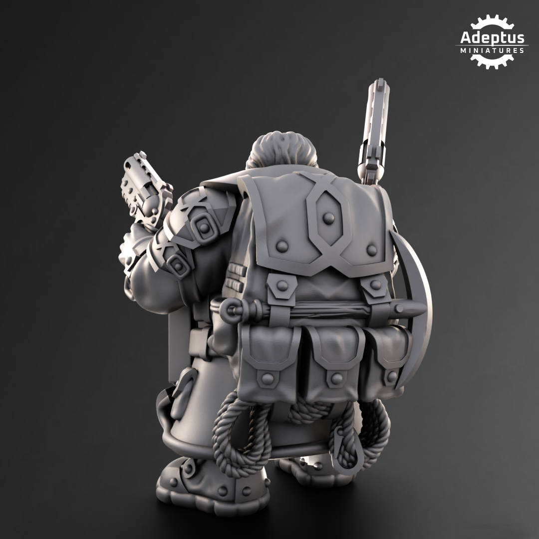 Kill Squad- Dwarves (10-Unit Kit or Single Model) by Adeptus Miniatures