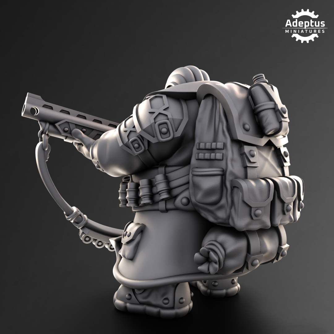 Kill Squad- Dwarves (10-Unit Kit or Single Model) by Adeptus Miniatures