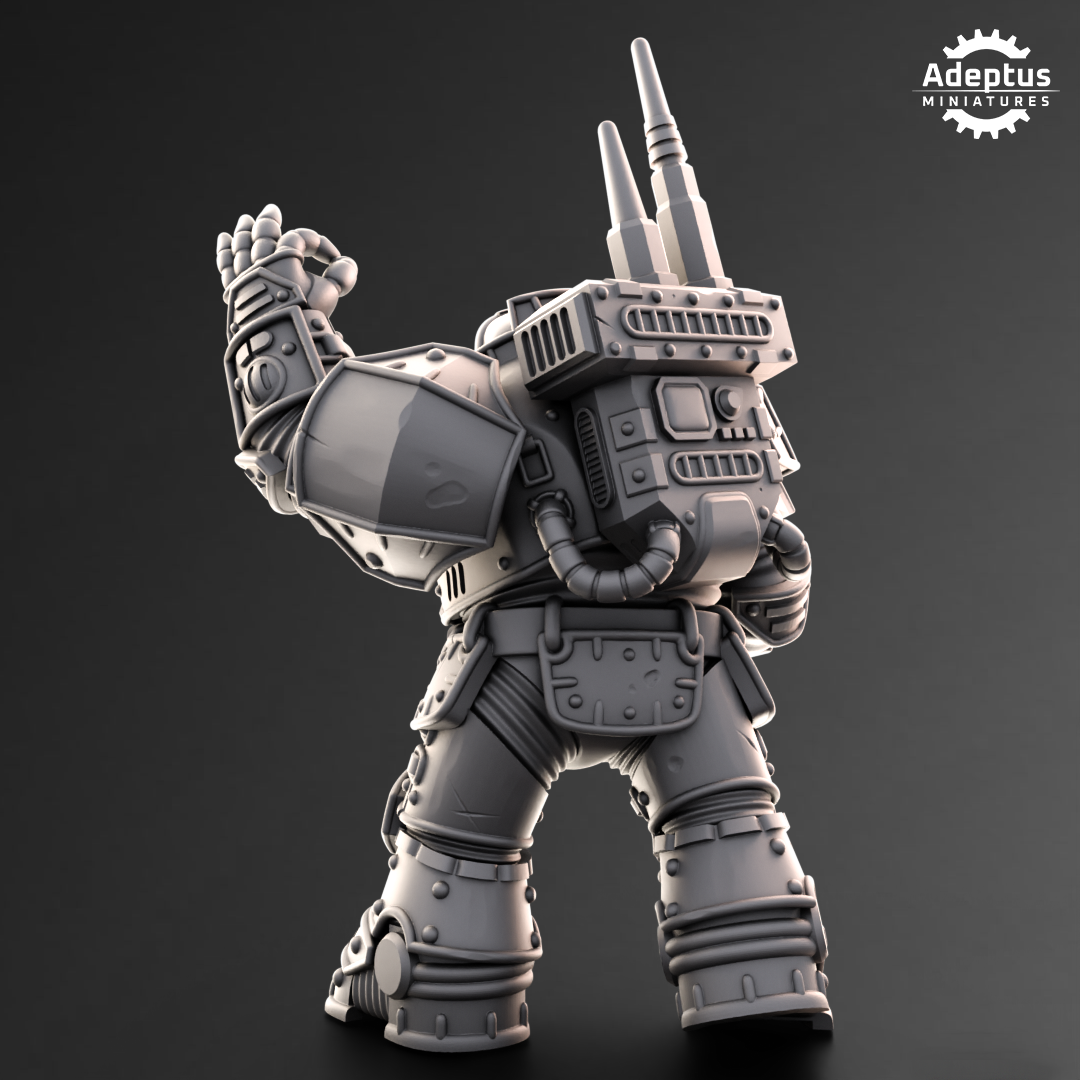 Kill Squad- Heavy Dwarves (11-Unit Kit or Single Model) by Adeptus Miniatures