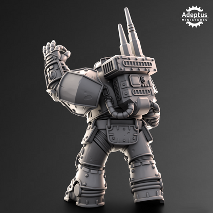Kill Squad- Heavy Dwarves (11-Unit Kit or Single Model) by Adeptus Miniatures