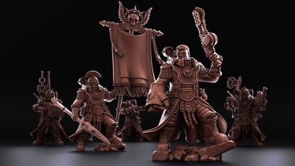 Solar Guard- Tactical Command Squad- Imperial Force (5-Unit Kit or Single Model) by RedMakers