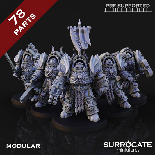 Midnight Sovereign Behemoth (5-Unit Set) by Surrogate Miniatures