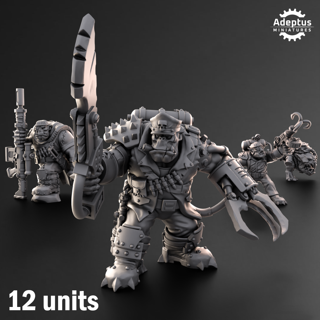 Kill Squad- Da Snikkas (12-Unit Kit or Single Model) by Adeptus Miniatures