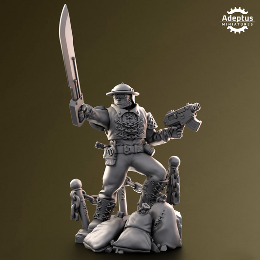 Sunclaw Regiment-Commander- Imperial Force by Adeptus Miniatures
