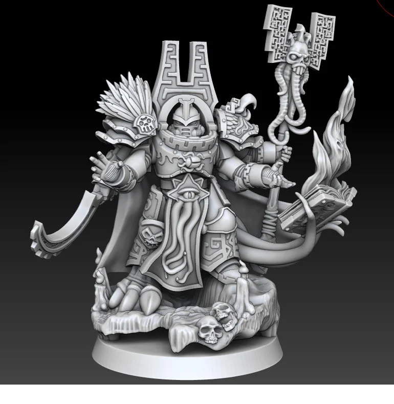 1K Hijos Cult of the Scarab Sorcerer Exterminatus by DMG Minis