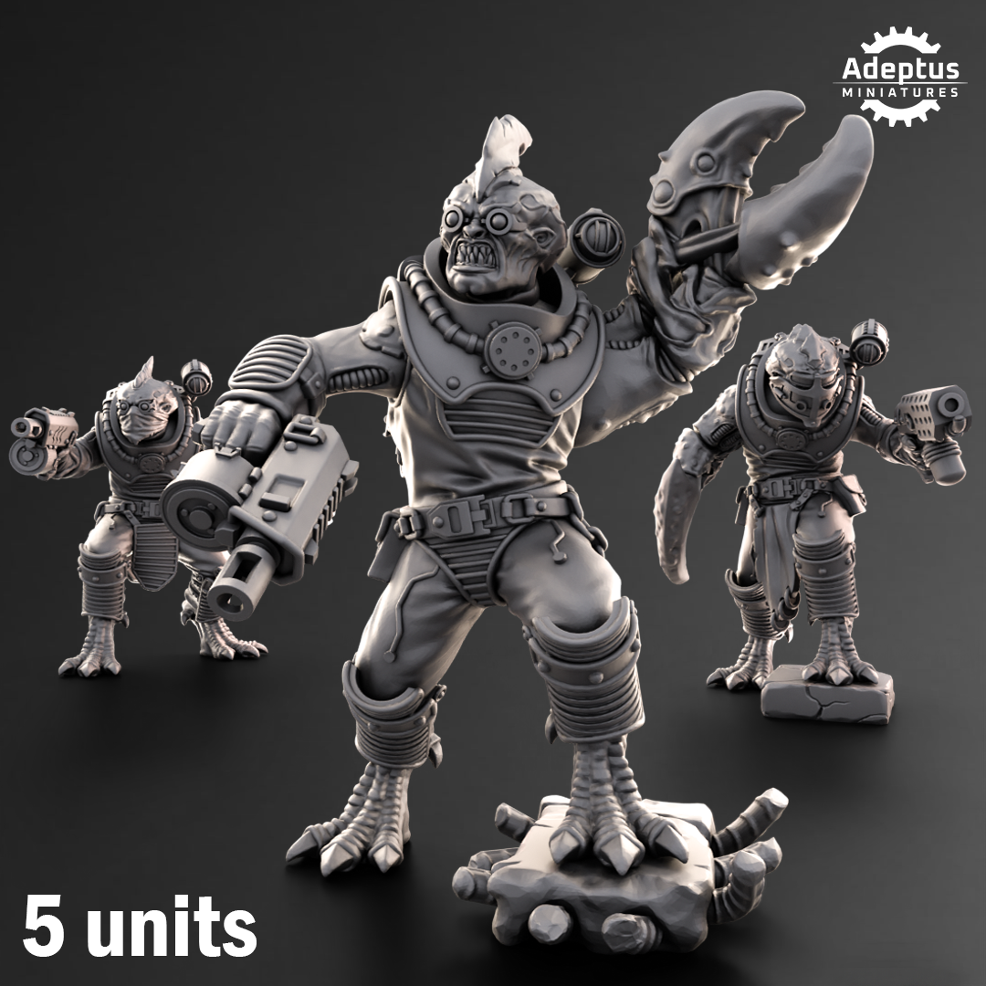 Metahybrid Strain- The Hiveborne (5-Unit Kit or Single Model) by Adeptus Miniatures