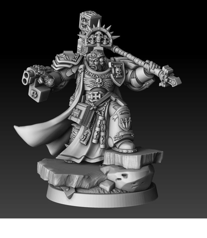 Silver Wardens Grand Master Psycher by DMG Minis