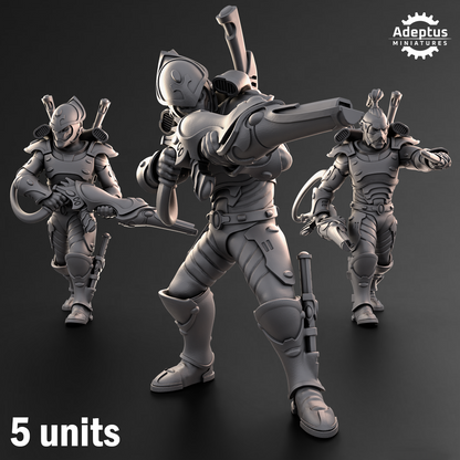 Starshades-Elarathi (5-Unit Kit or Single Model) by Adeptus Miniatures