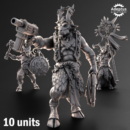 Kill Squad- Gorehorns (10-Unit Kit or Single Model) by Adeptus Miniatures