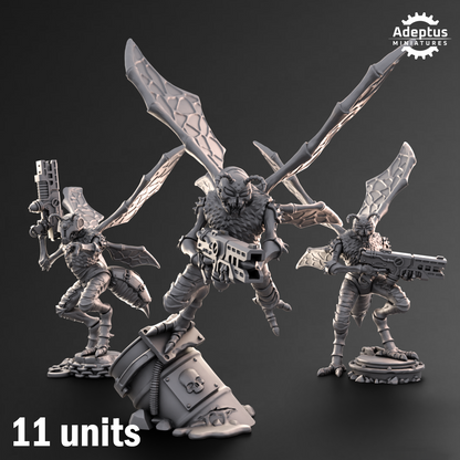 Kill Squad- Death Stingers (11-Unit Kit or Single Model) by Adeptus Miniatures