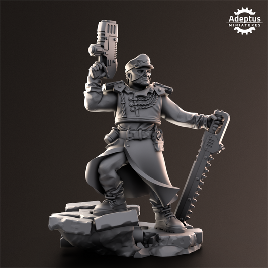 Nightcloak Regiment- Commander- Imperial Force by Adeptus Miniatures