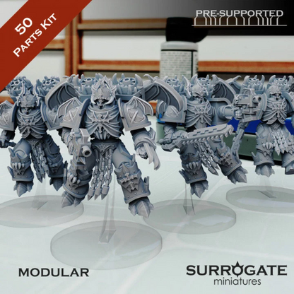 Midnight Wyverns (5-Unit Set) by Surrogate Miniatures