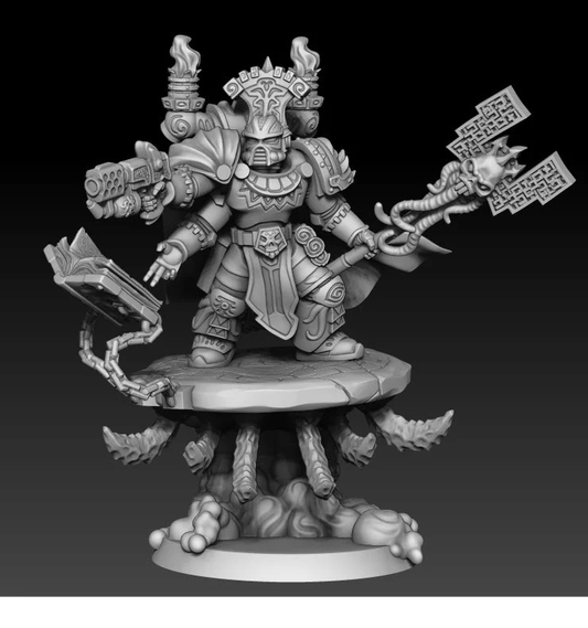 1K Hijos Cult of the Scarab Ex-Sorcerer Kit by DMG Minis