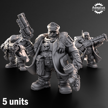Emberguard- Dwarves (5-Unit Kit or Single Model) by Adeptus Miniatures