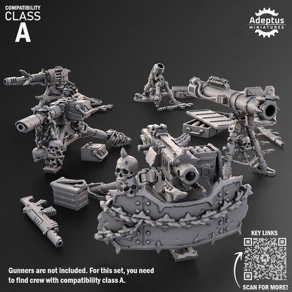 Sporeblight Regiment-Heavy Weapons Team (12-Unit Kit or Single Model) by Adeptus Miniatures