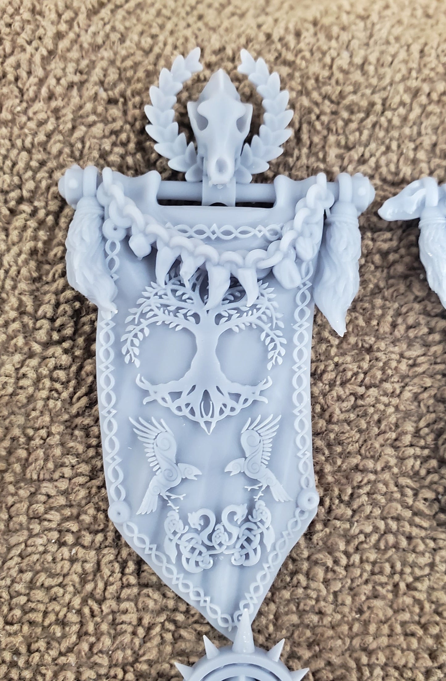 Asgardian War Banners Bits for a Standard Bearer by Atlan Forge