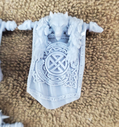 Asgardian War Banners Bits for a Standard Bearer by Atlan Forge