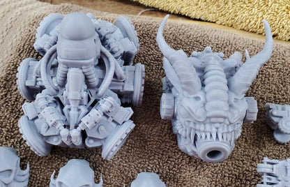 Evil Version and Redemptor Scale- Printed in our shop