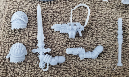 Templar War Banners and Standard Bearer by Atlan Forge