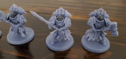 Templar Paladins (5-Unit Set) by Atlan Forge