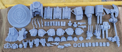 Printed in our shop. This is the Atlan True Scale with a 120mm base (largest scale we offer). 