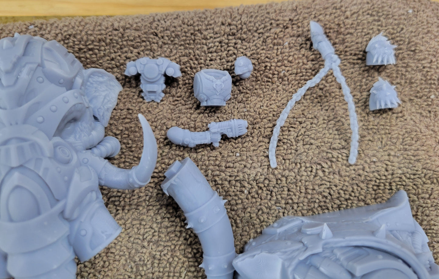 Cybernetic War Mammoth (With or Without Rider) by Atlan Forge